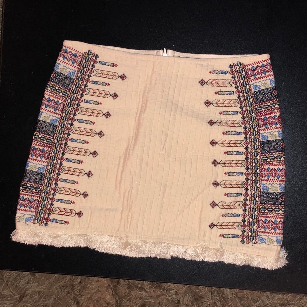 Embroidered Skirt